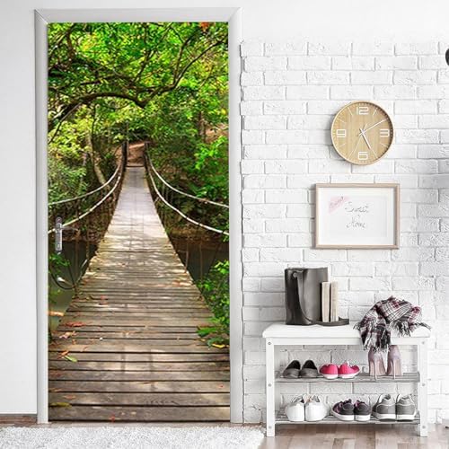 ChezMax 3D Door Murals Peel and Stick Decals