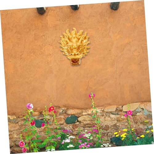 MERRYHAPY Wall Mounted Dragon Head Fountain