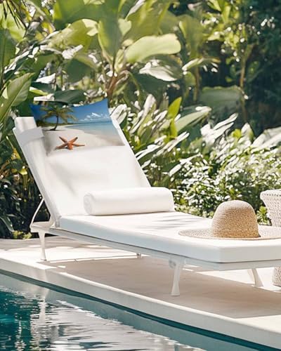 Outdoor Head Pillow with Elastic Strap and Insert