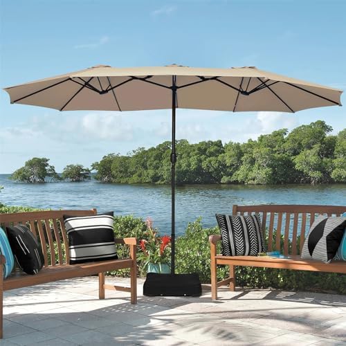 Adabana Waterproof Pillow Covers Set of 4 20x20 Inch Black and White