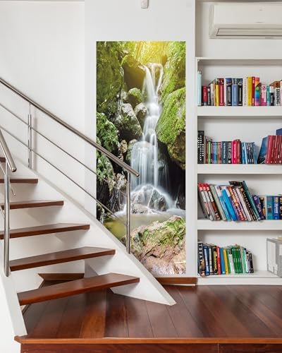 FLFK 3D Door Sticker Set of 2 Sheets