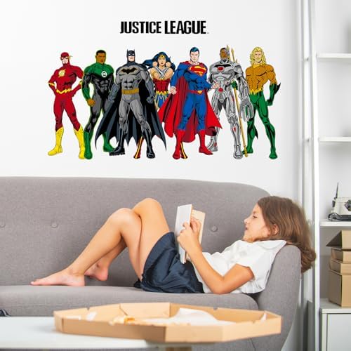 CoCube Superhero Wall Stickers for Kids