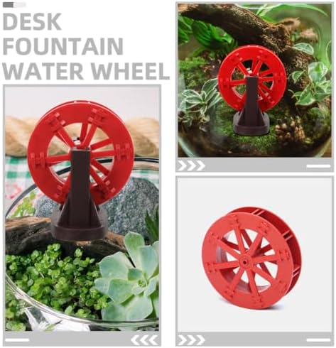 8pcs Rotating Water Wheel for Tabletop Fountains