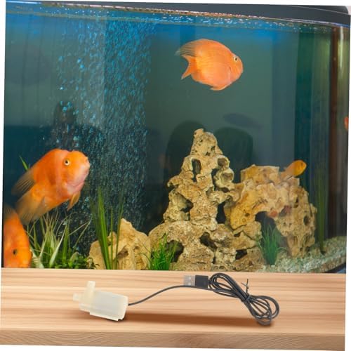 2Pcs Mini Submersible Water Pump for Aquarium Fountain Hydroponics