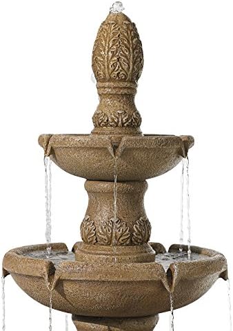 John Timberland Domanico 57 Inch Freestanding Water Fountain