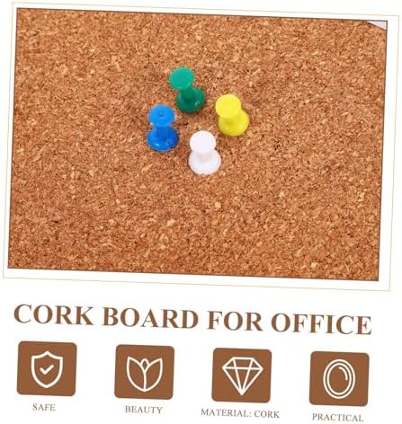 BIUDECO Adhesive Cork Bulletin Board for Wall Decor