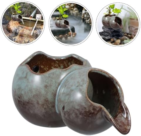Ceramic Fountain Spitter for Ponds and Fish Tanks