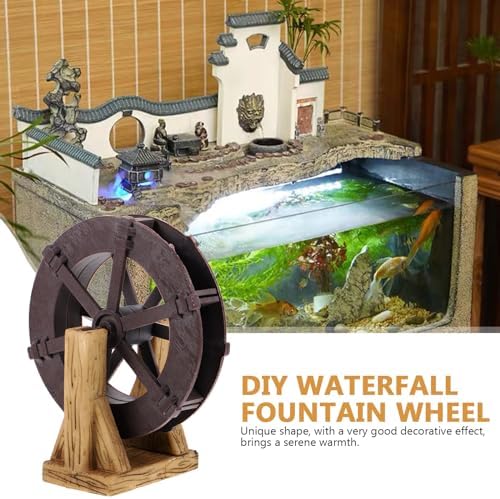 LOGOFUN 10CM Tabletop Waterfall Fountain Decor