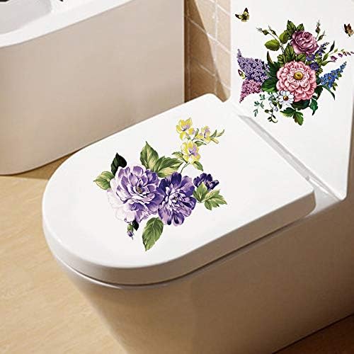 3Pcs Butterfly Flower Wall Stickers for Decor
