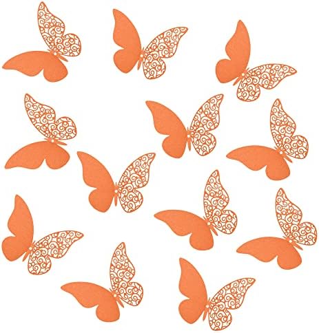 Pengcen 12 Pcs 3D Butterfly Wall Stickers Removable DIY Decor