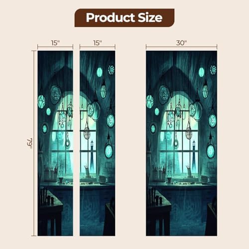 3D Coastal Lighthouse Door Sticker Decals 30x79