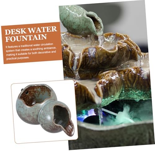 Ceramic Fountain Spitter for Ponds and Fish Tanks