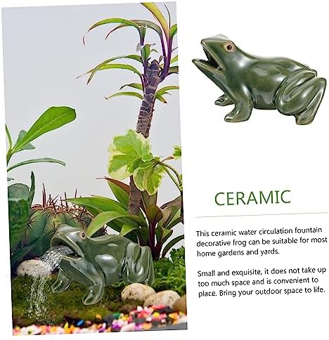 Waterfall Frog Fountain for Garden and Outdoor Decor