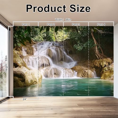 Kanworse Wall Mural Peel Stick 69x96 Inches