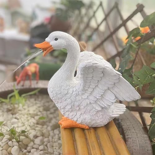 Animal Pond Fountain with Water Spitter Decoration