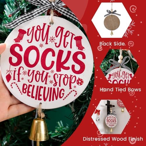 Funny White Elephant Gift Ornament with Bell and Bow