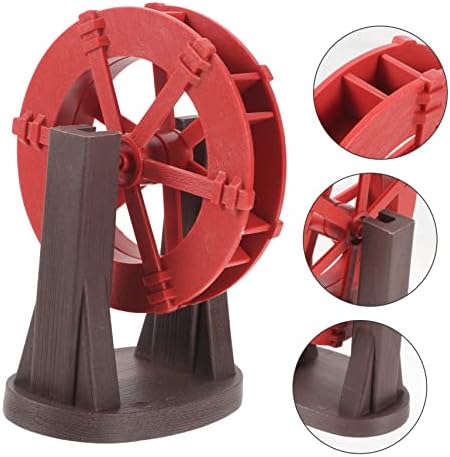 Mini Water Wheel Fountain Decor for Home and Garden