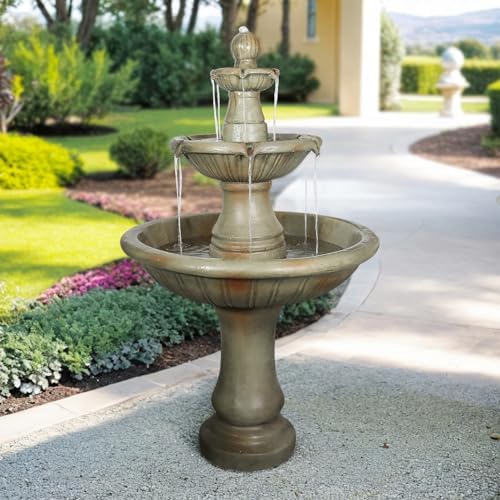 SunJet 515 High 3-Tier Concrete Water Fountain