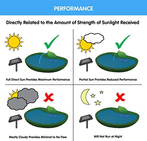 Smart Solar Elegant Cement Fish Fountain