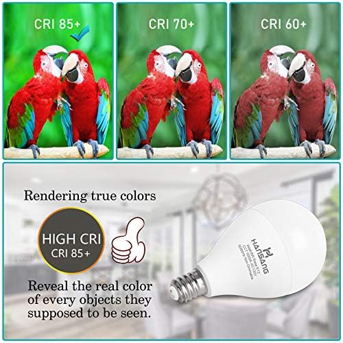 Hansang LED Ceiling Fan Light Bulb 8 Pack