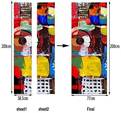MISSSIXTY 3D Door Wall Mural Sticker Decal