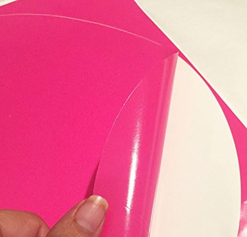 Hot Pink Polka Dot Wall Decals 63 Pieces