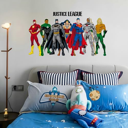 CoCube Superhero Wall Stickers for Kids
