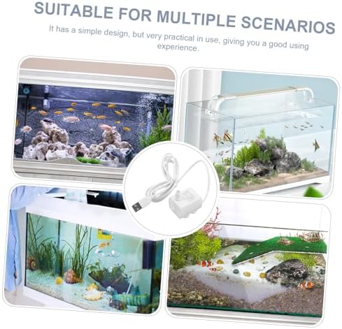 Happyyami Mini USB Water Pump for Aquariums and Tabletop Fountains