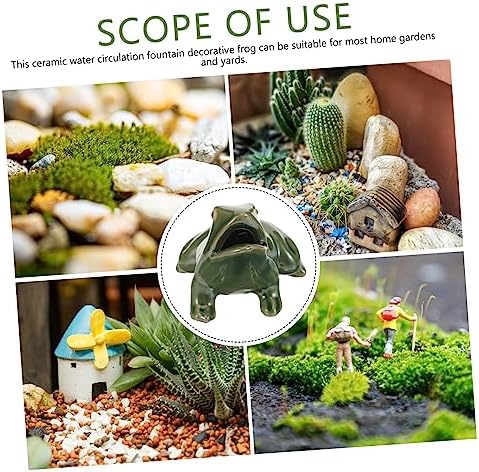 Waterfall Frog Fountain for Garden and Outdoor Decor