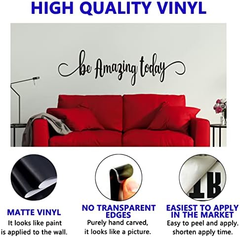 Bathroom Wall Stickers Family Decals 25x7 Inches