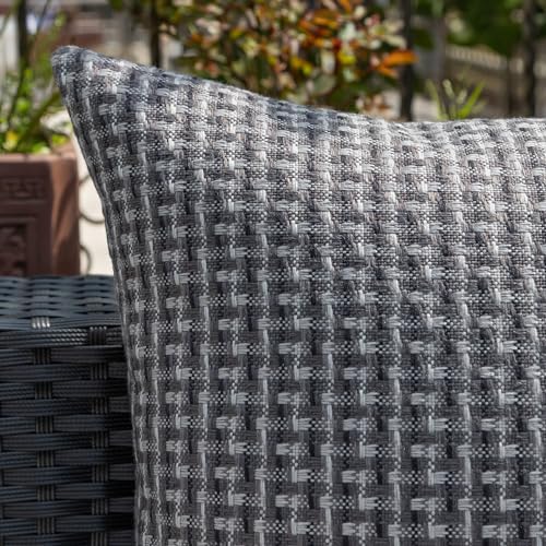 Kevin Textile Waterproof Throw Pillow Covers Pack of 2
