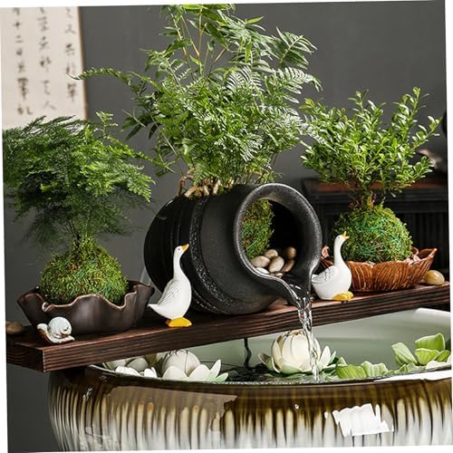 Elegant Ceramic Pond Spitter for Small Ponds