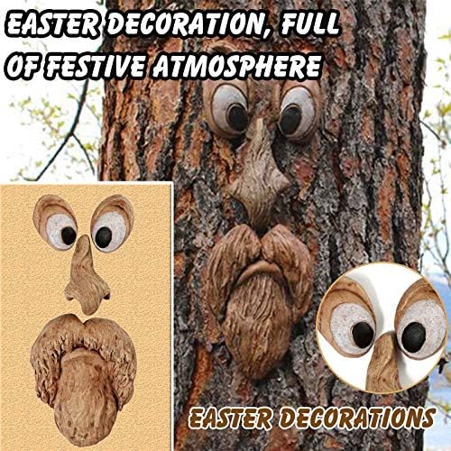 3D Grandpa Tree Face Hugger Outdoor Decor Sculpture