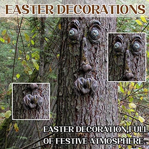 3D Grandpa Tree Face Hugger Outdoor Decor Sculpture