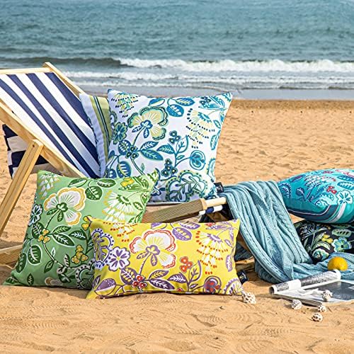 Phantoscope 2 Pack Waterproof Throw Pillow Covers