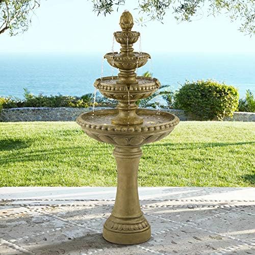 John Timberland Sag Harbor 66 High Freestanding Water Fountain with LED Light