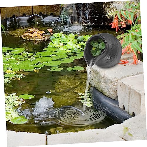 Ceramic Water Jar Decor for Outdoor Fountain