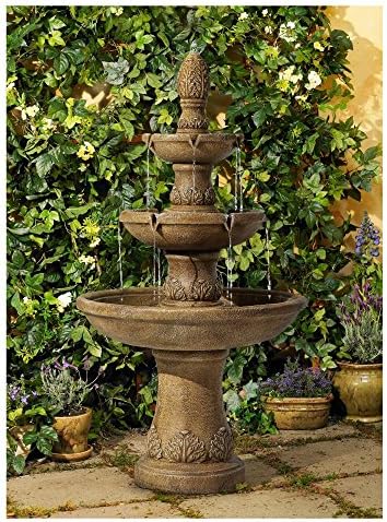 John Timberland Domanico 57 Inch Freestanding Water Fountain