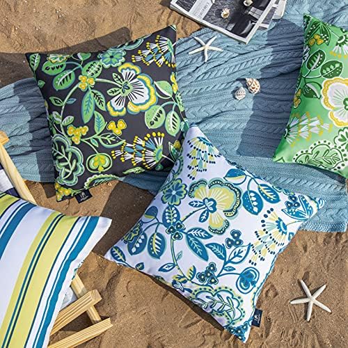 Phantoscope 2 Pack Waterproof Throw Pillow Covers