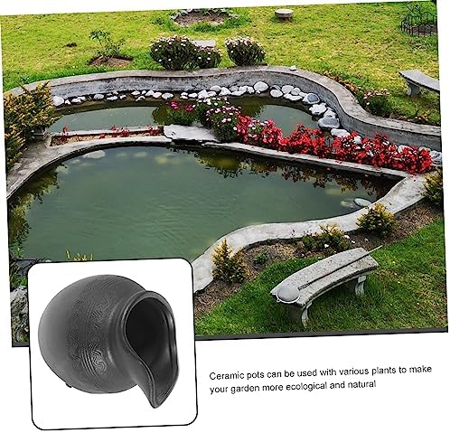 Ceramic Water Jar Decor for Outdoor Fountain