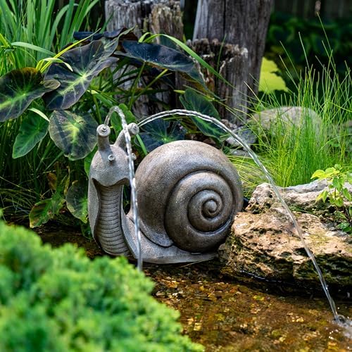 Aquascape Silly Snail Spitter Fountain for Pond and Garden
