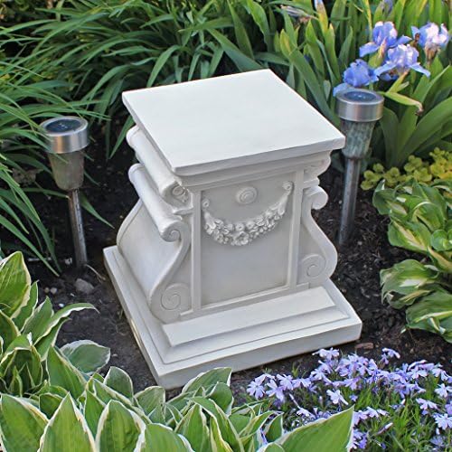 Design Toscano Statuary Garden Base Riser Medium Classic Plinth