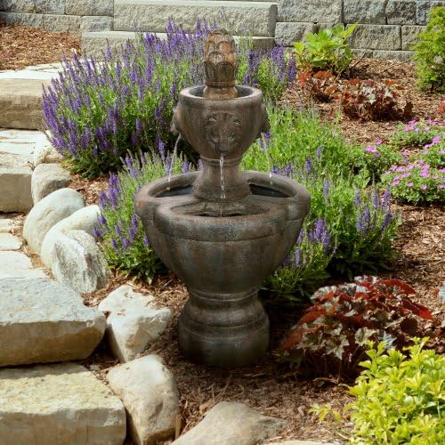 Go Yard Lion Head Fountain 1