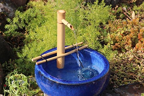 Bamboo Accents 12 Inch Adjustable Fountain Kit with Pump
